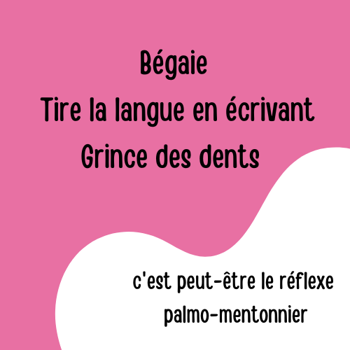 Begaie tire la langue en ecrivant grince des dents 1